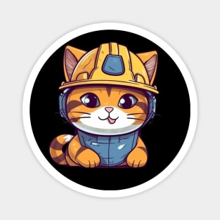 Catswithhardhats Magnet